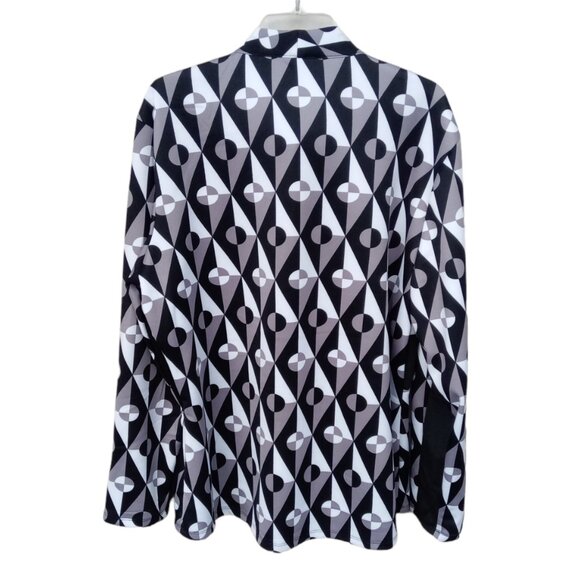 Ashley Stewart overblouse , blouse sz 22-24 new (0027) - Picture 2 of 11